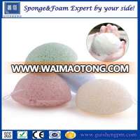 2016 Wholesale 100% natural organic facial and shower Japan konjac sponge for baby