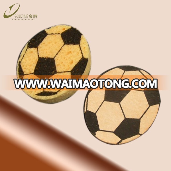 compressed PVA or cellulose sponge with customized shape